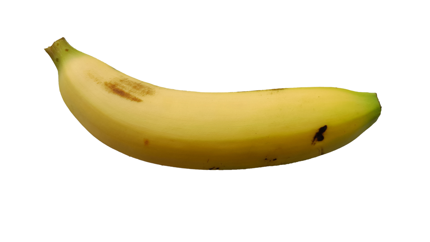 golden banana healthy fruit on transparent background png