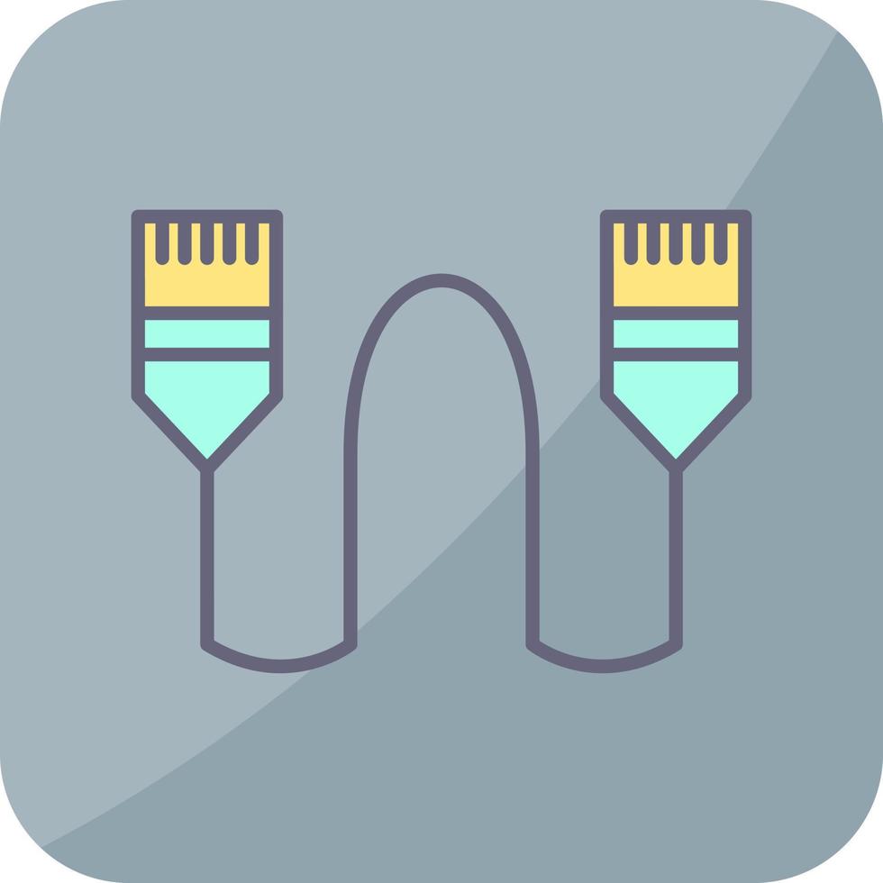 Internet Cable Vector Icon