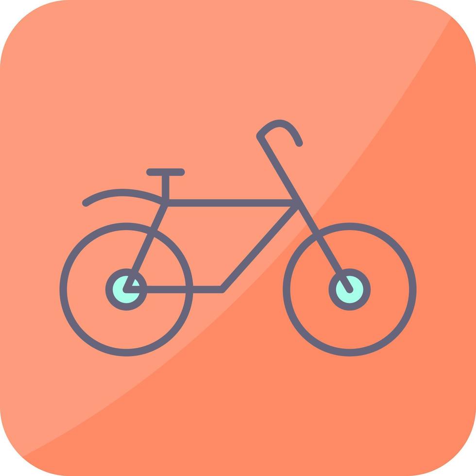 icono de vector de bicicleta