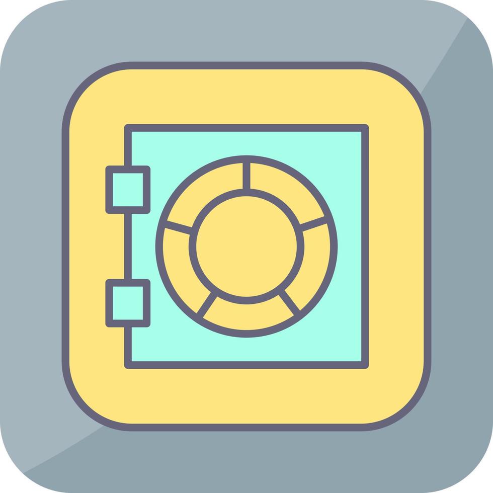 Safe Box Vector Icon