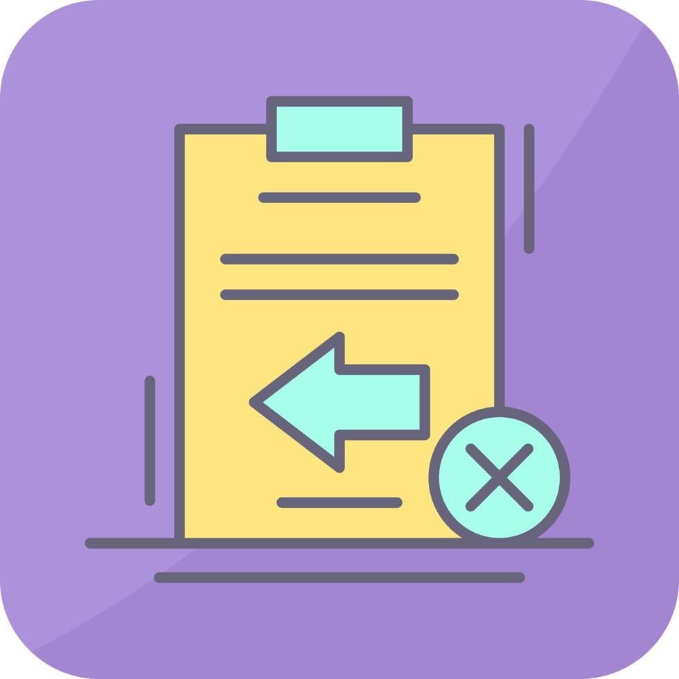 Return Failed Vector Icon