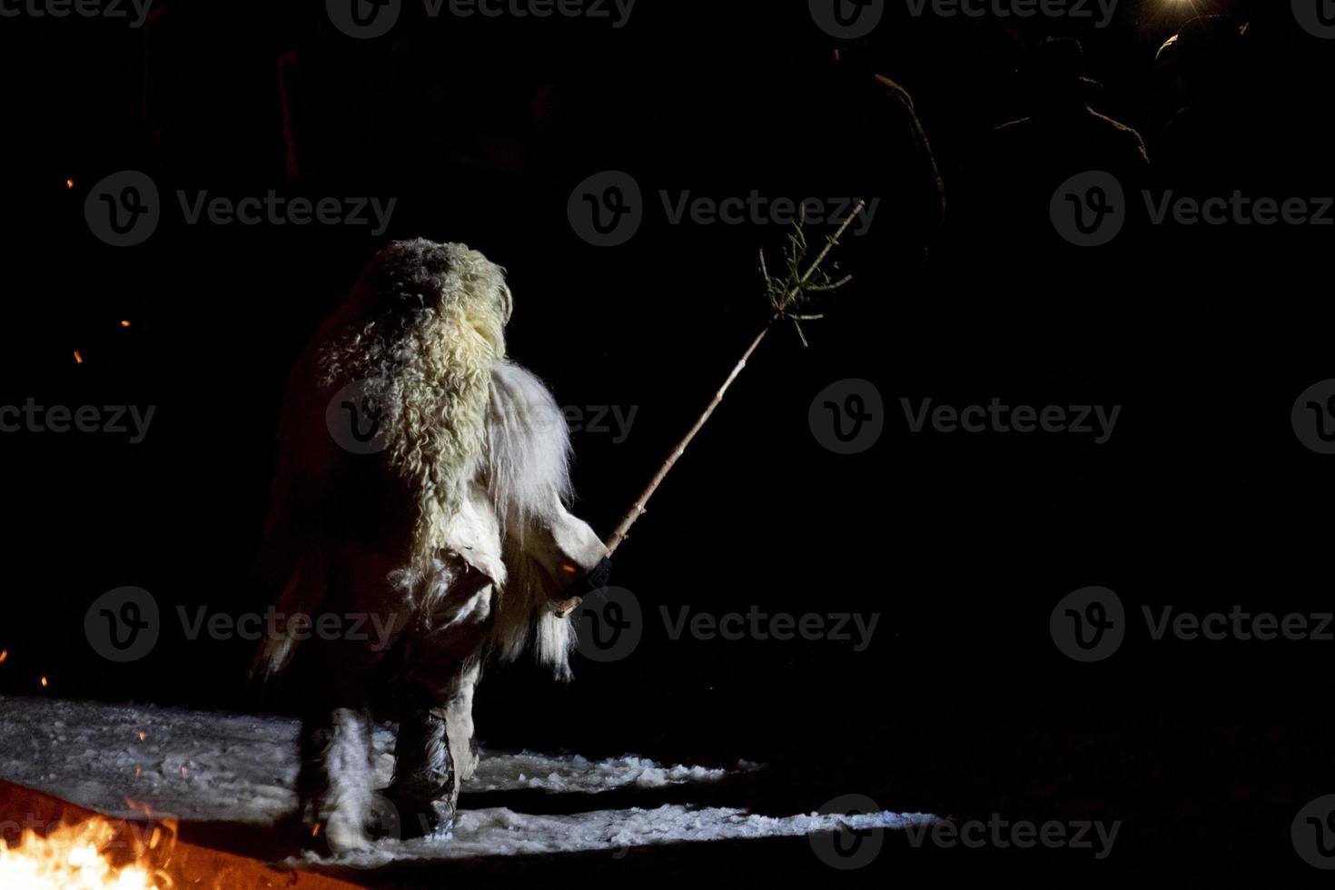 forest spirit night Waldgeister in Bavaria village Neuschoenau photo
