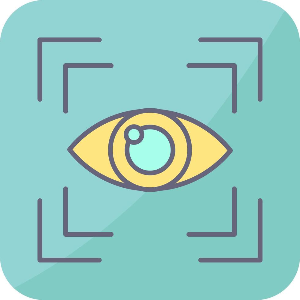 Eye Scan Vector Icon
