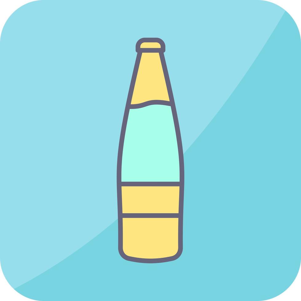 Beer Bottle Vector Icon