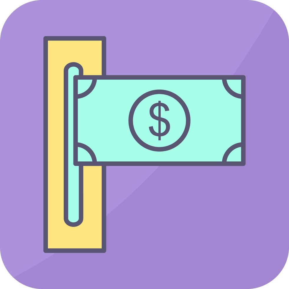 Slot of Bills Vector Icon