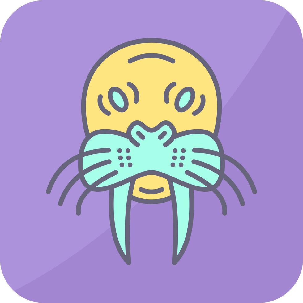 Walrus Vector Icon