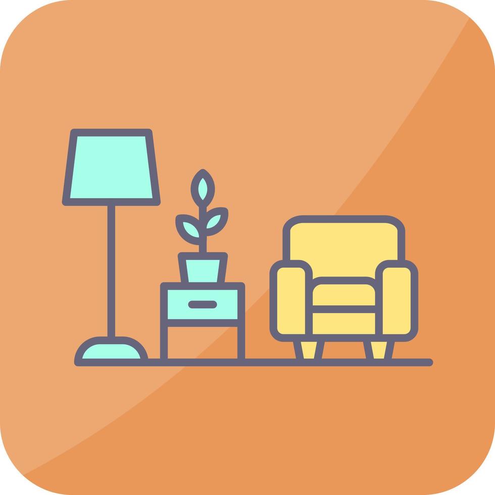 Living Room Vector Icon