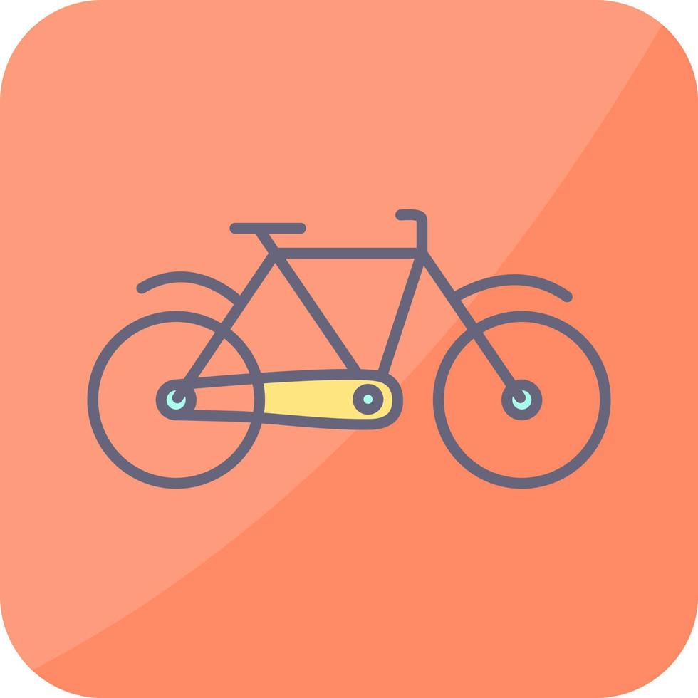 icono de vector de bicicleta