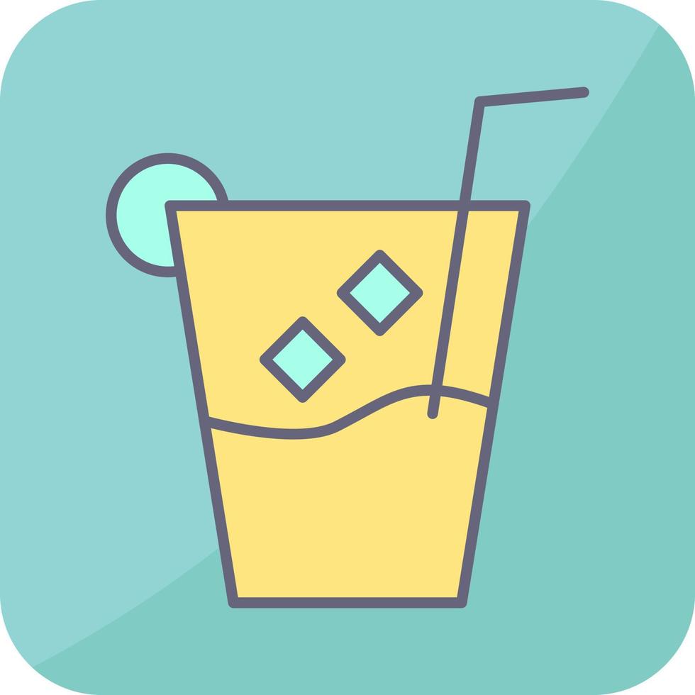 Unique Whiskey Sour Vector Icon