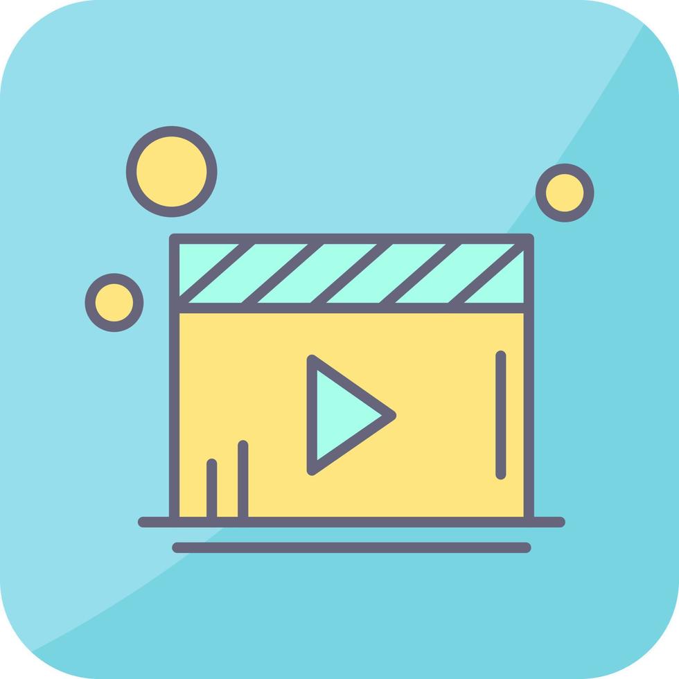 Video Player Vector Icon