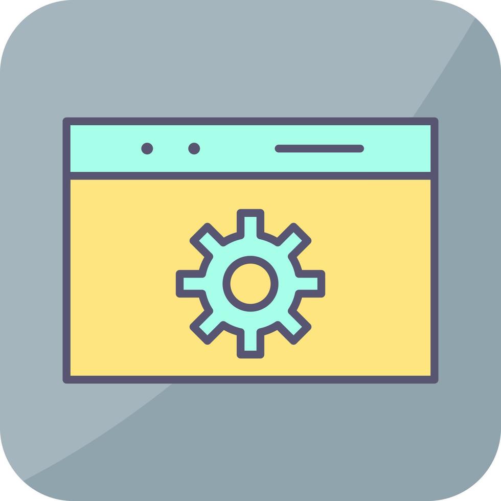 Unique Web Optimization Vector Icon