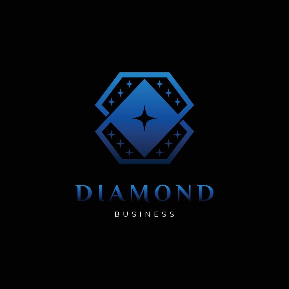 Diamond Icon Logo Design Template vector