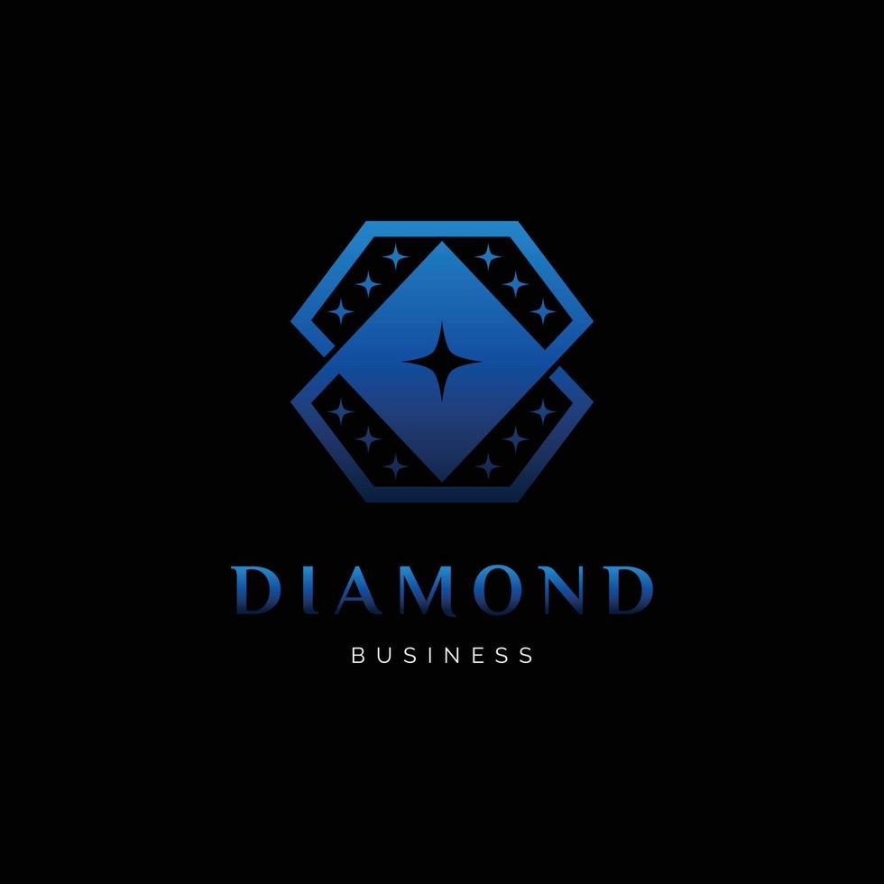 Diamond Icon Logo Design Template vector