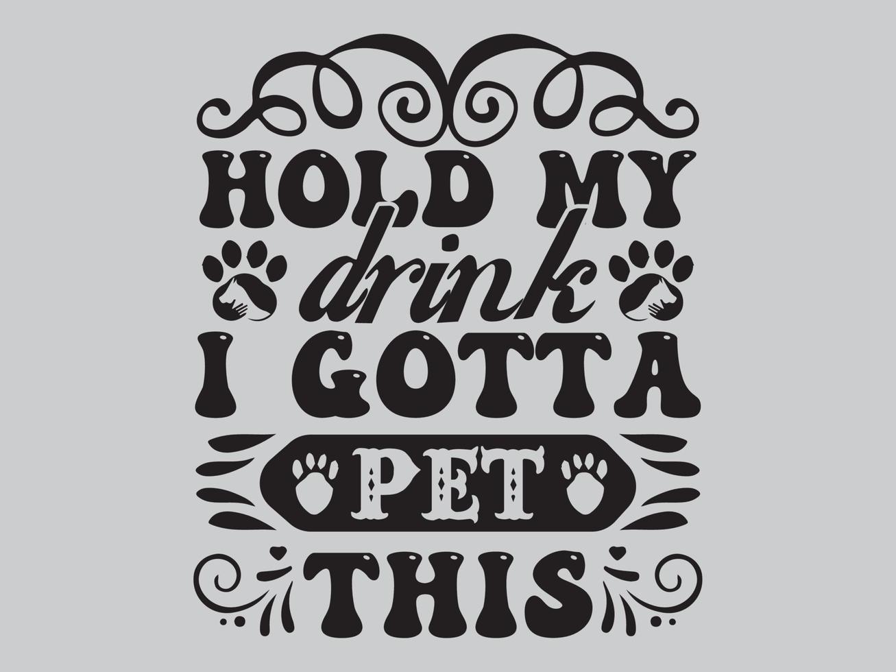 Dog T shirt Design File vector