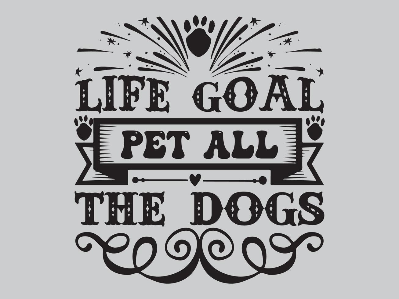 Dog T shirt Design File vector