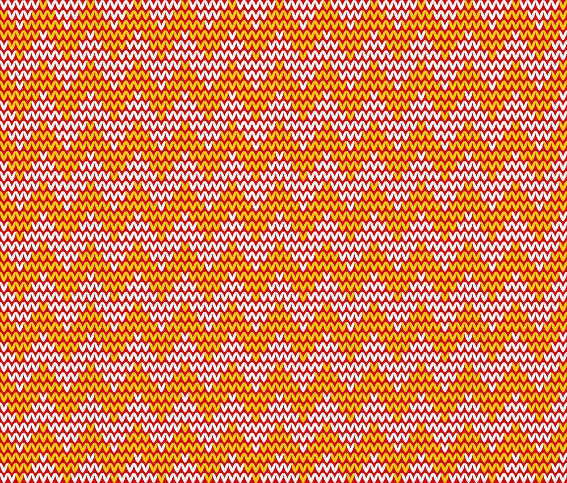 seamless knitted pattern background vector