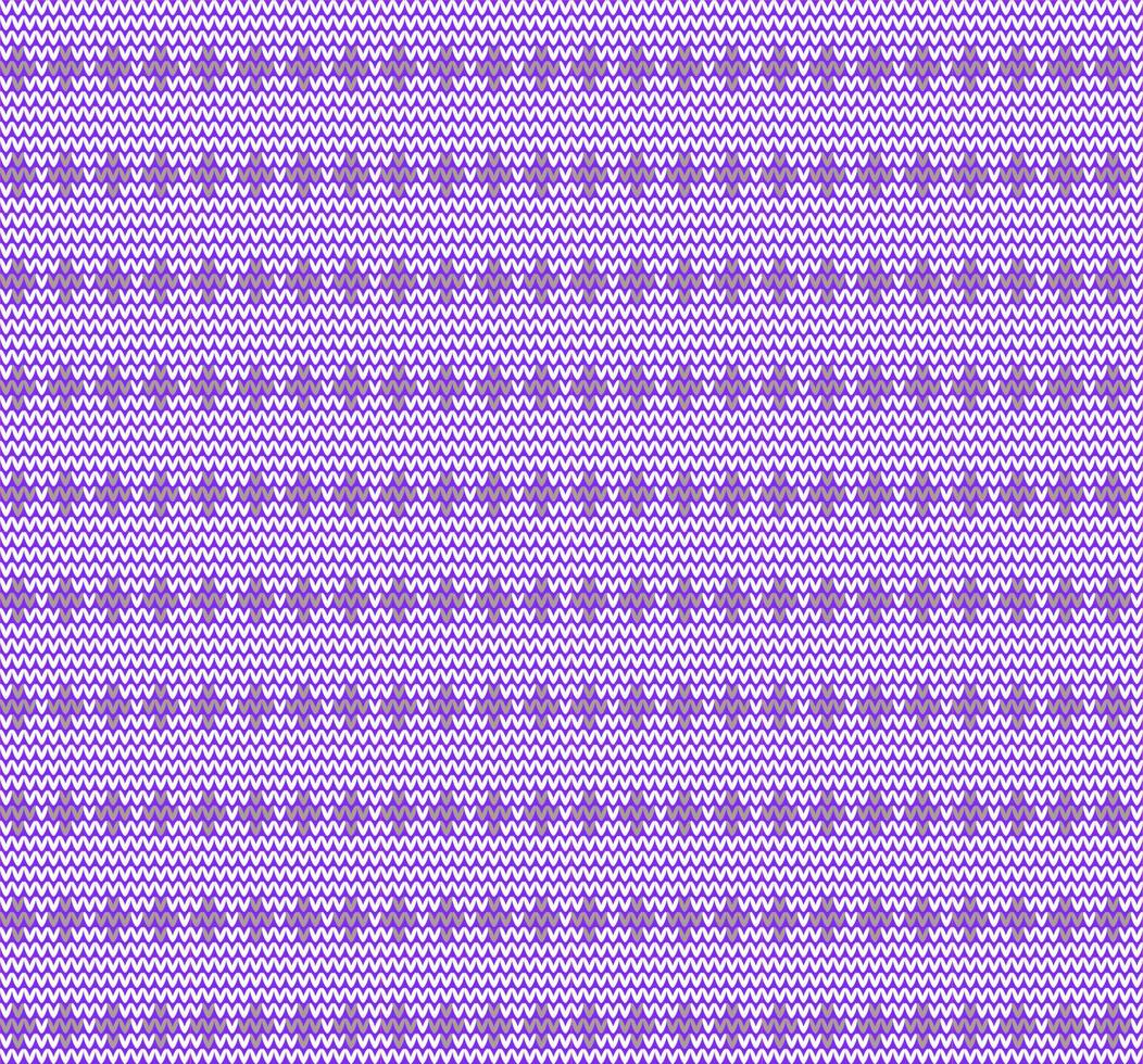 beautiful purple seamless knitted pattern vector