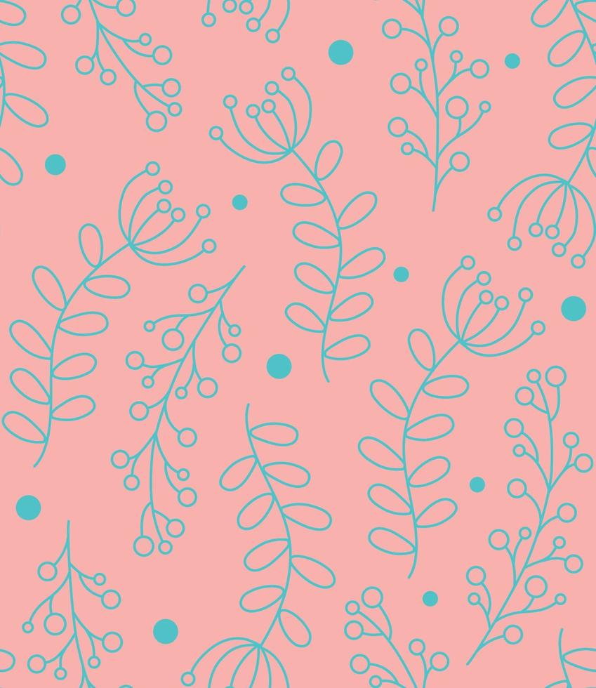 Seamless background in nature style. Vintage Vector Pattern. Geometric ornament. Elements of leaves. Exotic jungle wallpaper.