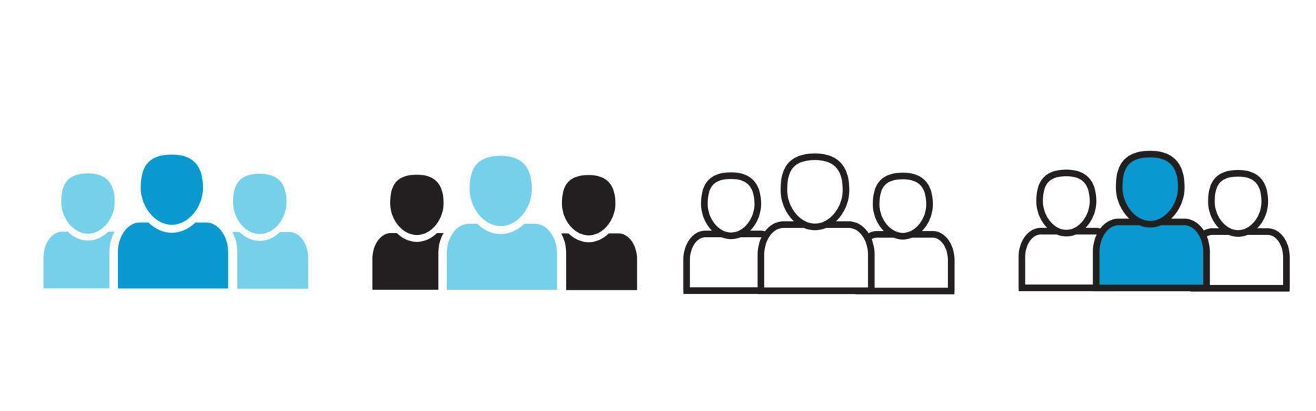 squad icon in different style vector illustration. two colored and black squad vector icons designed in filled, outline, line and stroke style can be used for web, mobile, ui