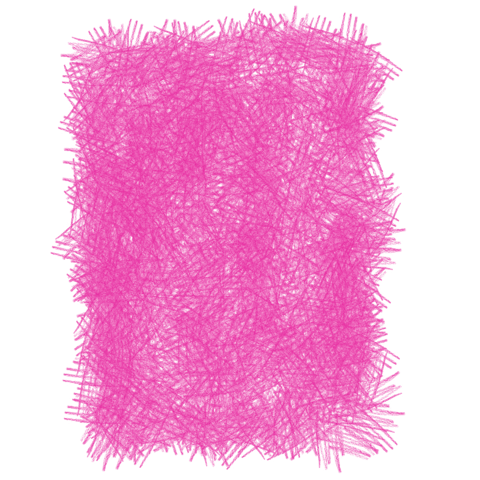 Pink Coloured Pencil Scribble Paint png