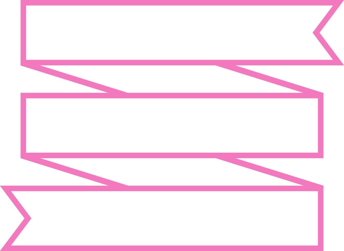 Banner label illustration. vector