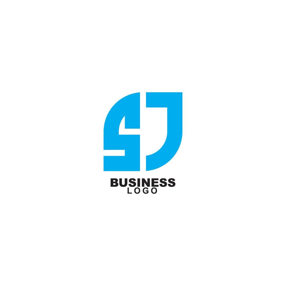 Sj logo design vector templates