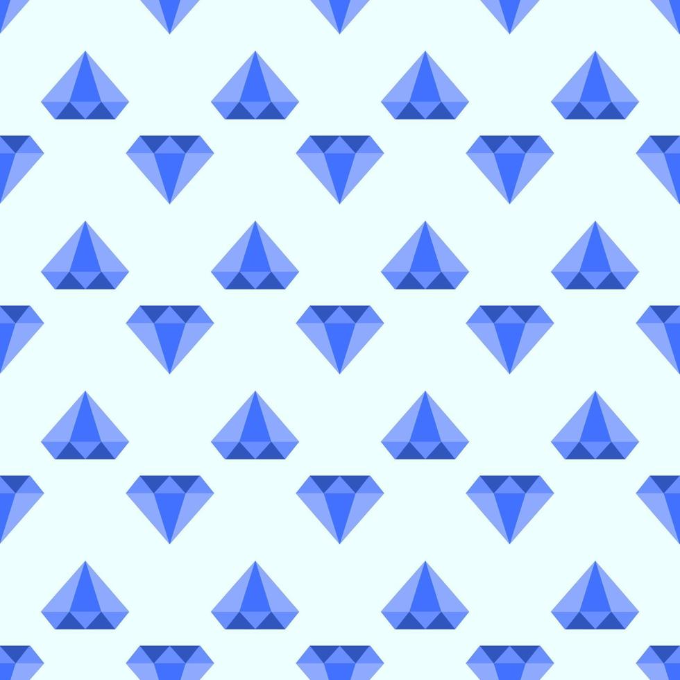 Vivid seamless repeating pattern of diamond for wallpapers, textile, fabric and other surfaces vector