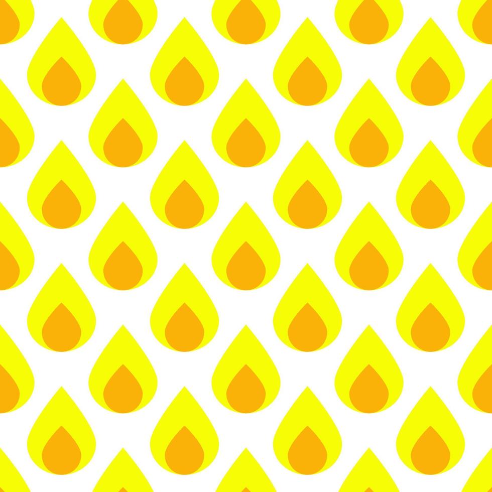 Vivid seamless repeating pattern of fire for wallpapers, textile, fabric and other surfaces vector