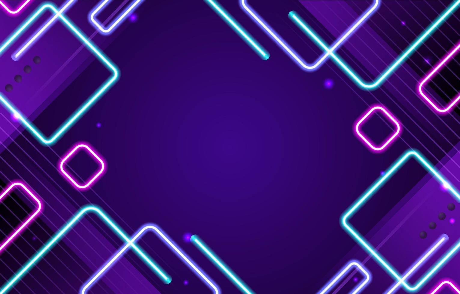Neon Lights Background Concept vector