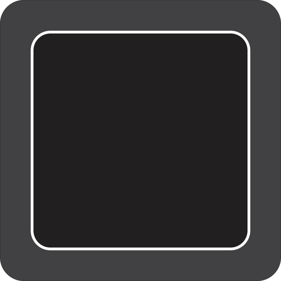 un icono de tecla de teclado. un signo de tecla de teclado negro. estilo plano vector