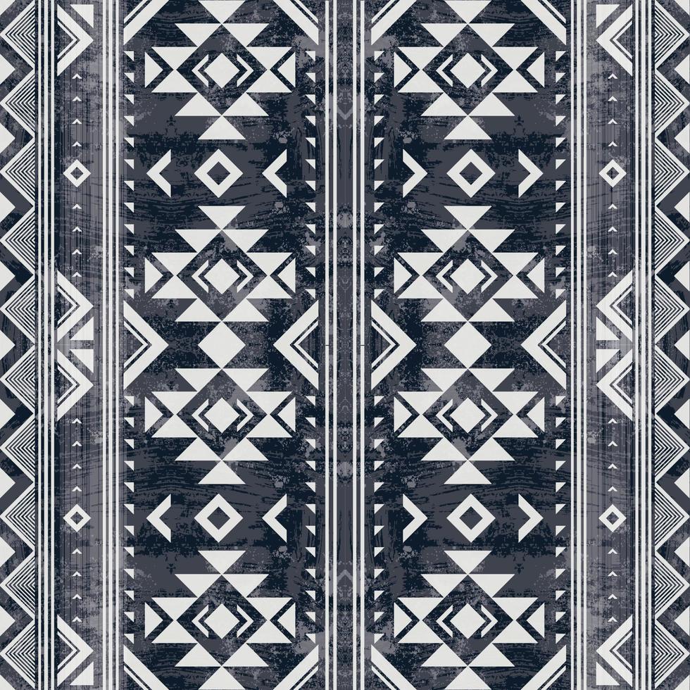Native american pattern indian ornament pattern geometric ethnic textile texture tribal aztec pattern navajo mexican fabric seamless Vector decoration