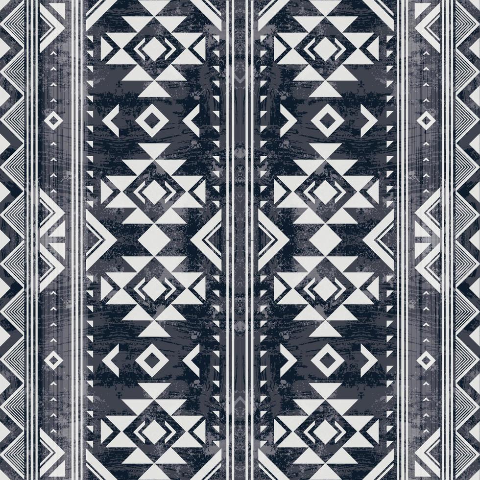 Native american pattern indian ornament pattern geometric ethnic textile texture tribal aztec pattern navajo mexican fabric seamless Vector decoration