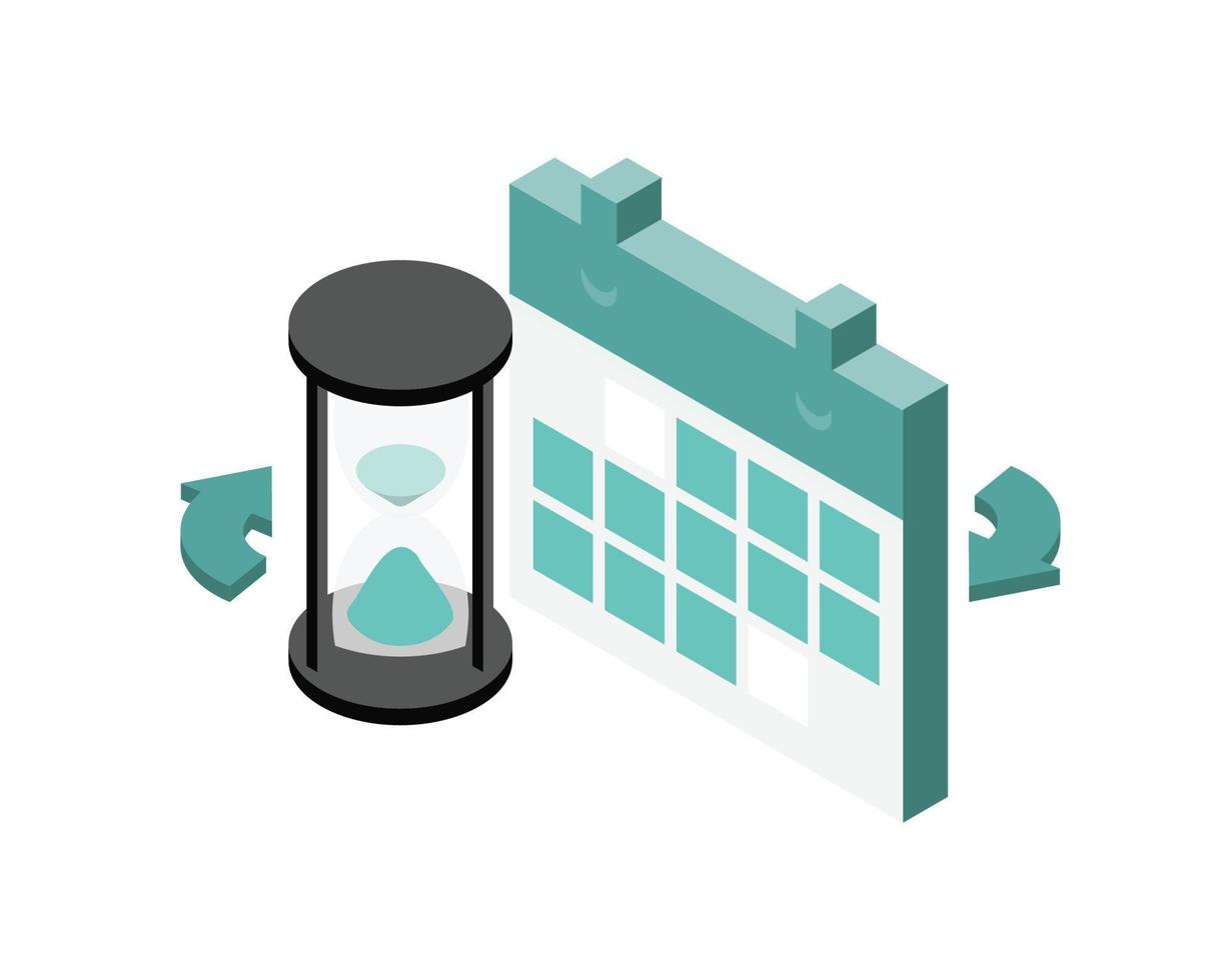 waiting period is the amount of time an insured must wait before some or all of their coverage comes into effect vector