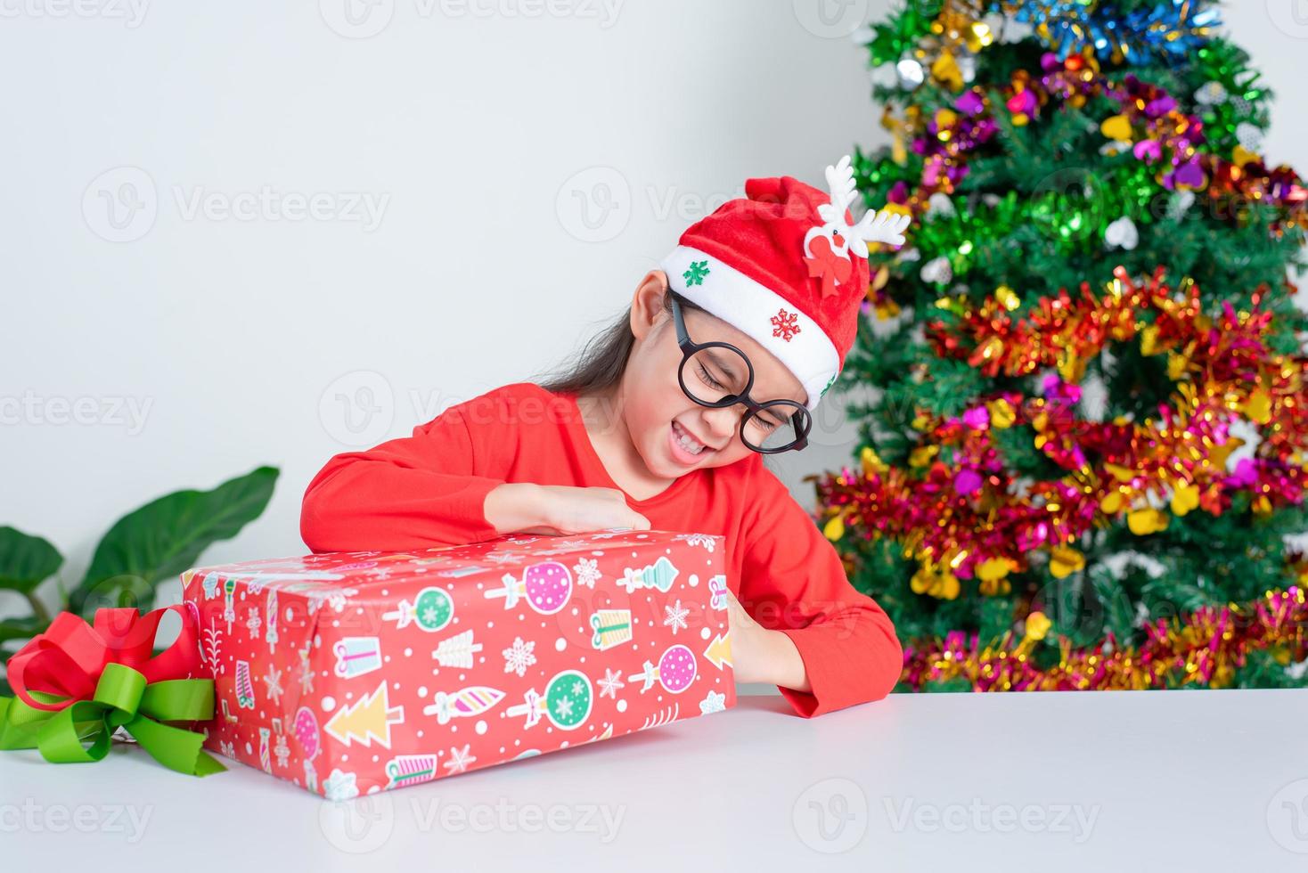 niño niña navidad foto