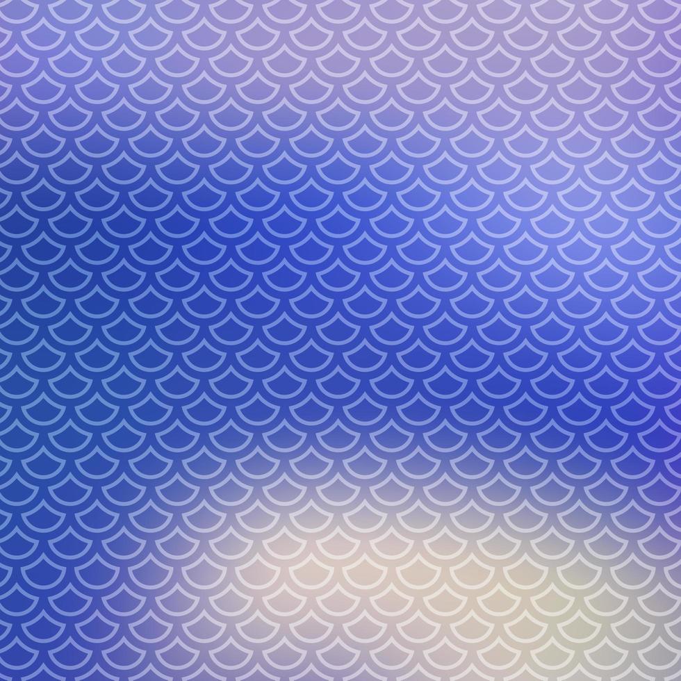 Mermaid scales pattern with gradient blue color photo