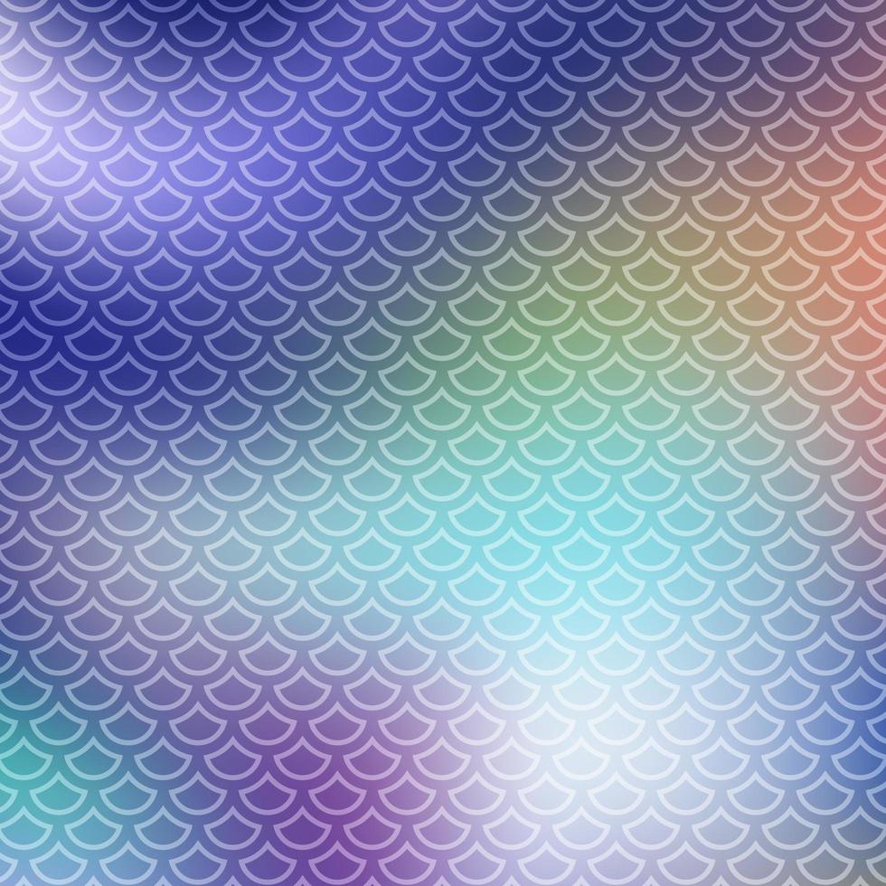 Mermaid scales pattern with gradient blue color photo