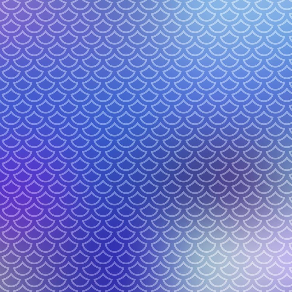 Mermaid scales pattern with gradient blue color photo