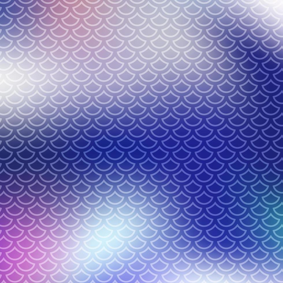 Mermaid scales pattern with gradient blue color photo