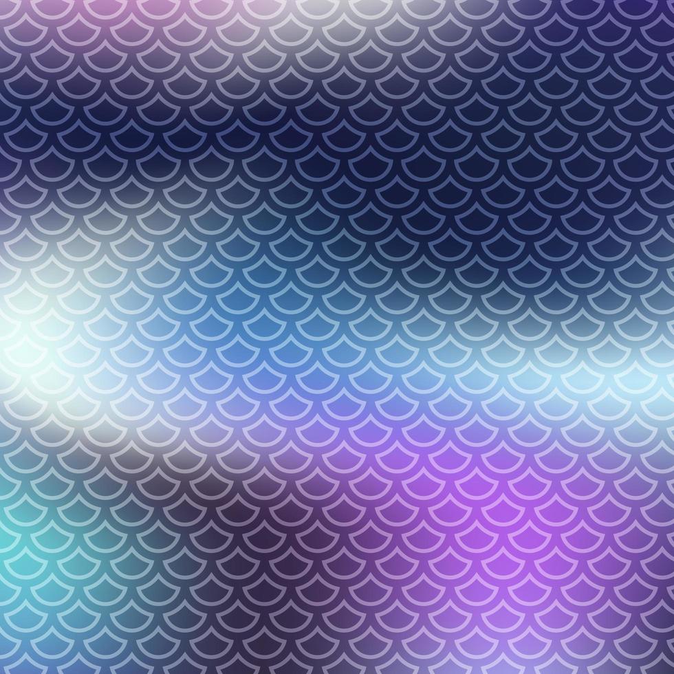 Mermaid scales pattern with gradient blue color photo