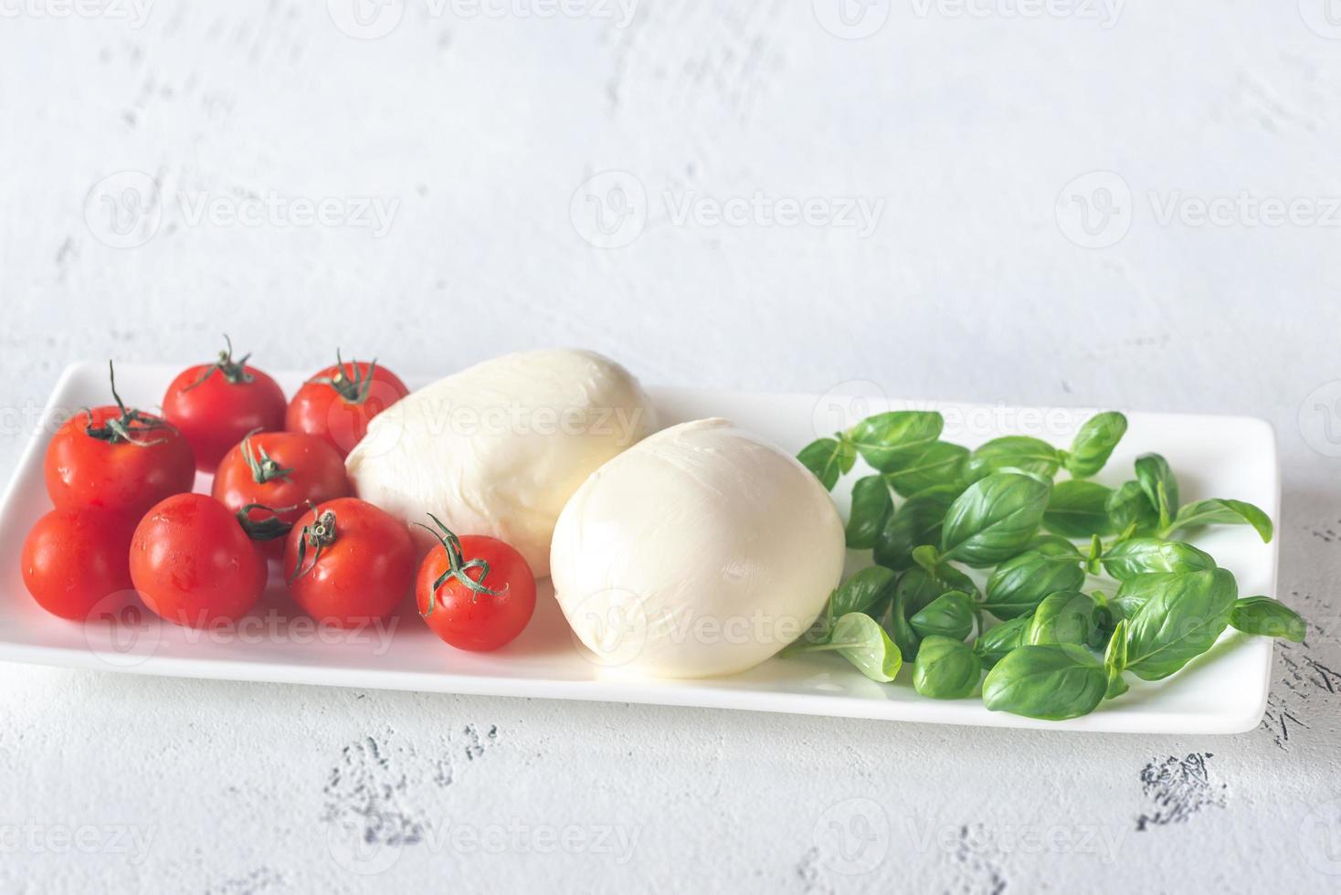 surtido de comida italiana foto