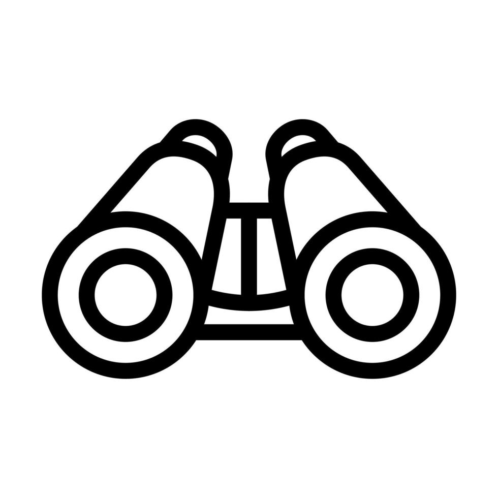 Binocular Icon Design vector