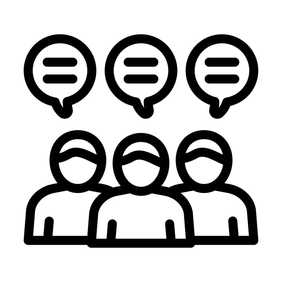 Forum Icon Design vector