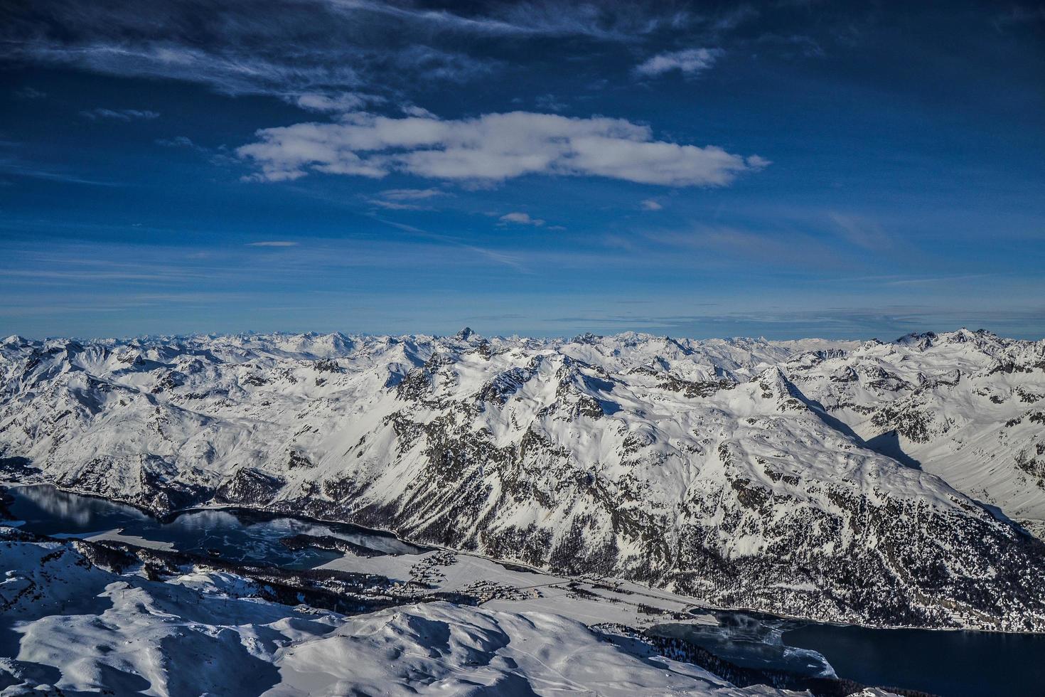 vista desde lo alto de corvatch foto