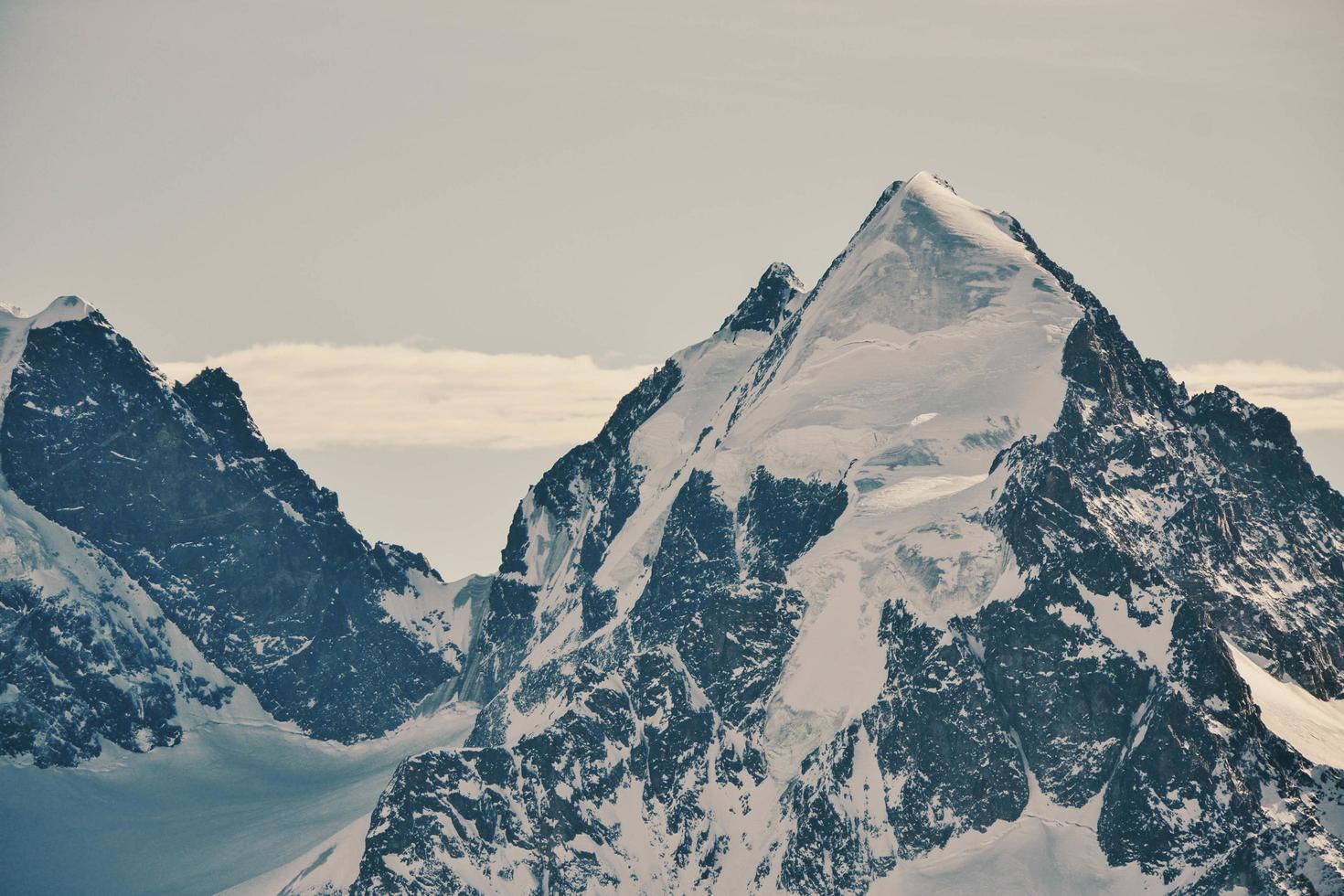 Mountain from Engadin photo