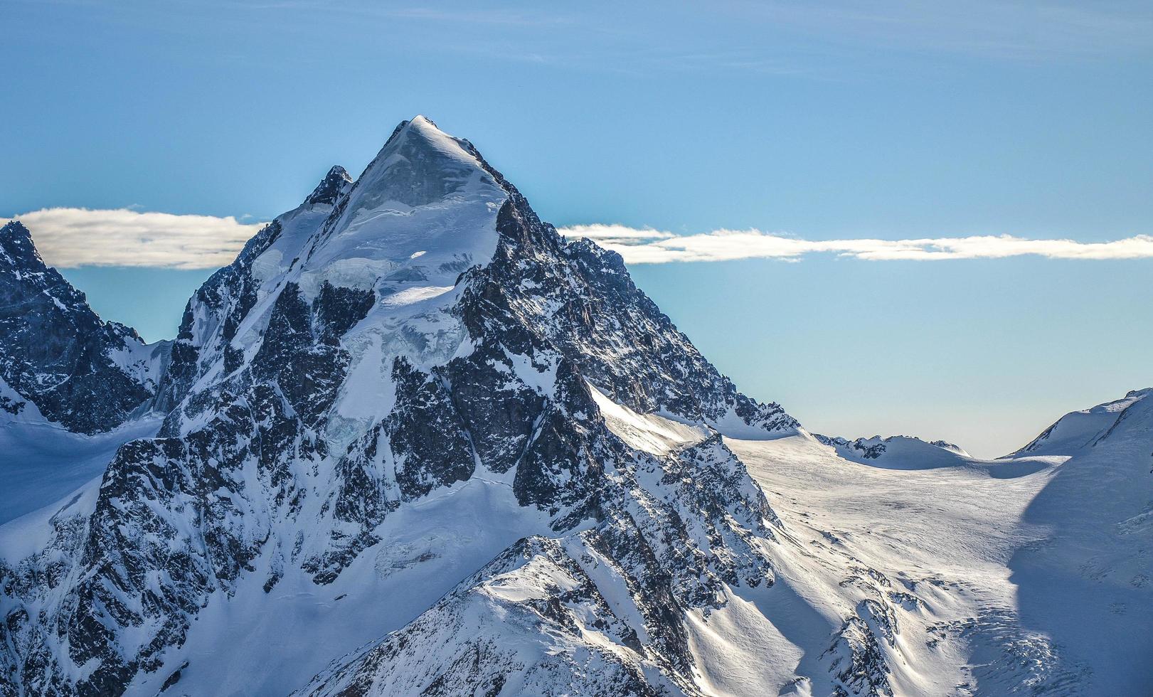 Mountain from Engadin photo