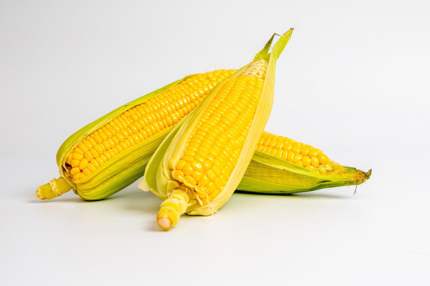 Corn ferming three yellow merg background photo