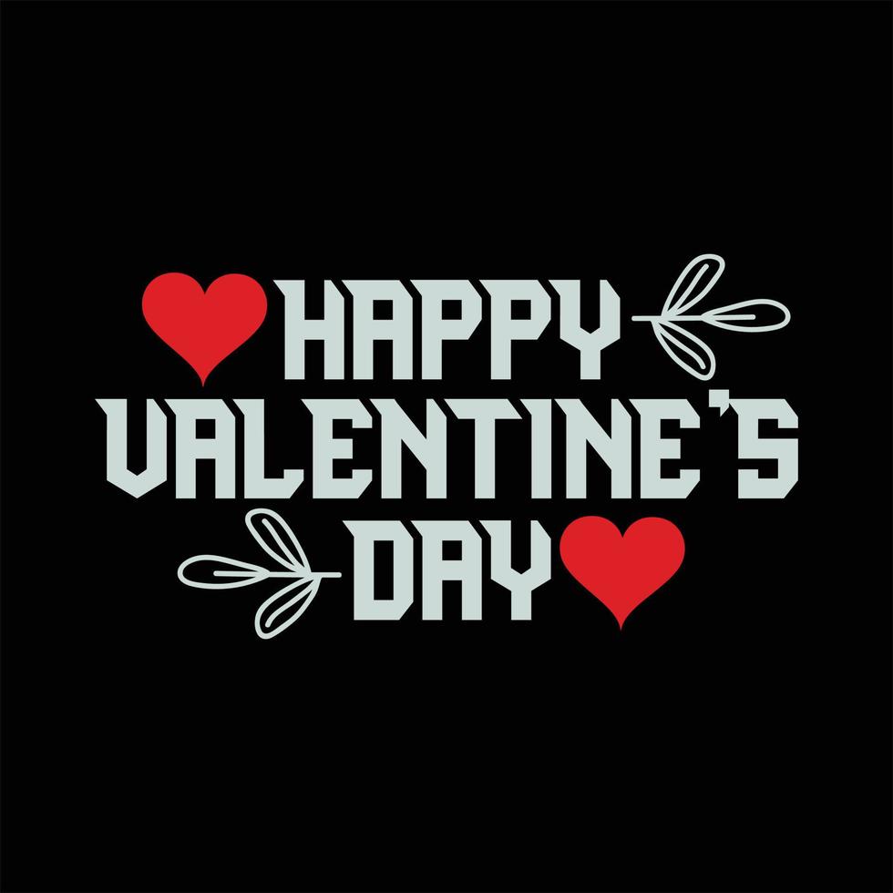 Valentine T-shirt Design vector