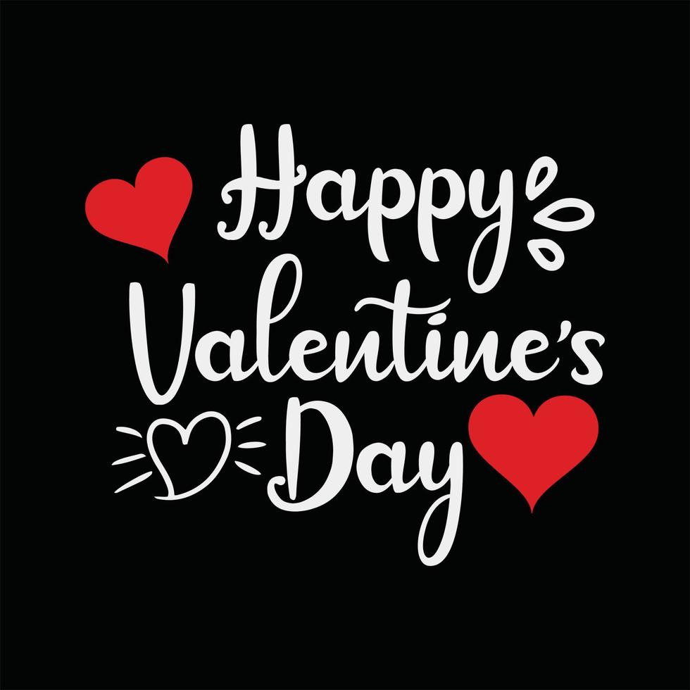 Valentine T-shirt Design vector