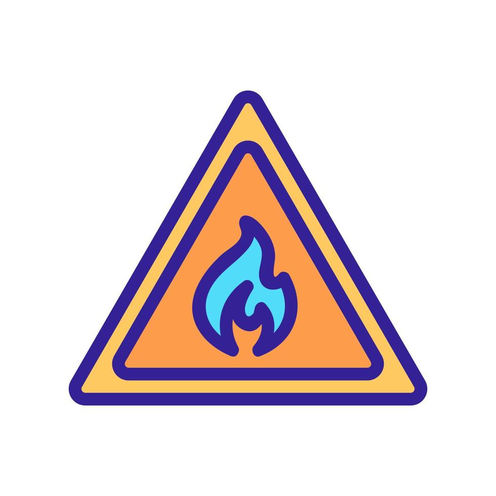 vector de icono de gas propano. ilustración de símbolo de contorno aislado