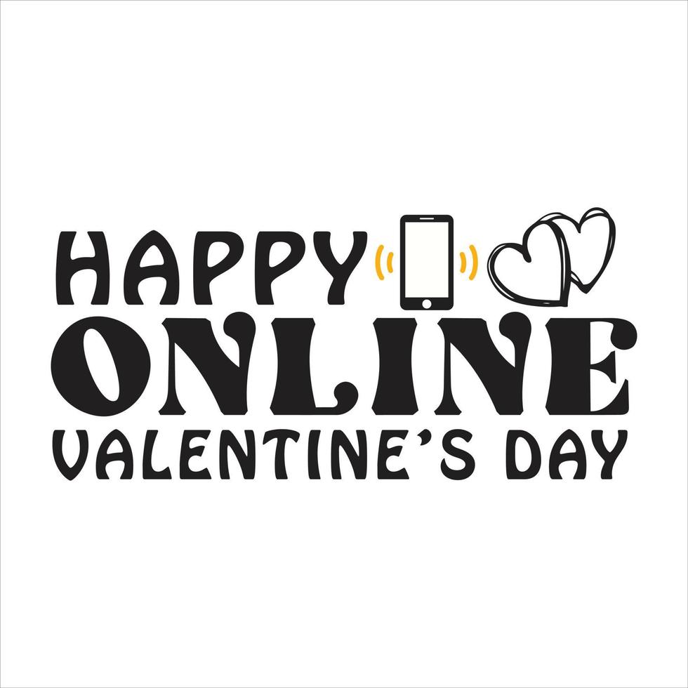 Valentine T-shirt Design vector